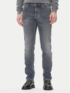 Bugatti Jeansy 3108D 76671C Szary Slim Fit - Spodnie męskie - miniaturka - grafika 1