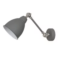 Lampy ścienne - Italux SONNY MB-HN5010-1-GR kinkiet szary  MB-HN5010-1-GR - miniaturka - grafika 1