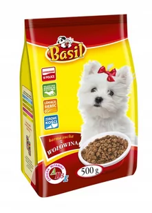 Karma sucha Basil 500g z wołowiną dla psa 1szt. - Sucha karma dla psów - miniaturka - grafika 1