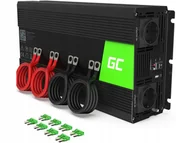 Przetwornice samochodowe - Przetwornica Green Cell 24V na 230V 1500W/3000W - miniaturka - grafika 1