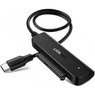 Adaptery i przejściówki - Ugreen Ugreen adapter przejściówka dysku HDD SSD 2,5'' SATA III 3.0 - USB Typ C 3.2 Gen 1 (SuperSpeed USB 5 Gbps) czarny (70610 CM321) - USB Typ C (męski) 70610 CM321 - miniaturka - grafika 1