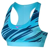 Biustonosze - Mizuno Alpha Graphic Biustonosz Biustonosz Sportowy Kobieta - miniaturka - grafika 1