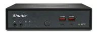 Mini PC - Shuttle Slim PC DN11H5 Wielkość PC 1.35L Czarny 125H Intel SoC - miniaturka - grafika 1