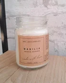 Świece - Świeca Sojowa Zapachowa Wanilia 143ml 27h - miniaturka - grafika 1