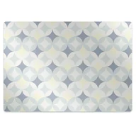 Podnóżki, podpórki, podkładki - Mata na podłogę pod krzesło Retro wzór 100x70 cm - miniaturka - grafika 1