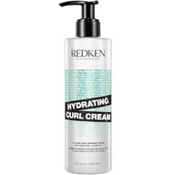 Kremy do twarzy - Redken Krem pielęgnujący do 72 godzin zdefiniowanych i nawilżonych loków, ochrona przed wysoką temperaturą do 230°, z olejkiem skwalanowym i jojoba, bez silikonu, krem nawilżający, 1 x 250 ml - miniaturka - grafika 1