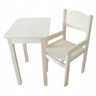 STOLIK 37/50 + KRZESEŁKO PEŁNE Z PODŁOKIETNIKIEM DLA JUNIORA NOWOŚĆ !!! - Zestawy mebli dla dzieci - miniaturka - grafika 1