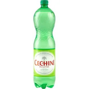 Woda Cechini Muszyna 1,5 L Średnionasycona - Desery dla dzieci - miniaturka - grafika 1