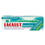 Szczoteczki do zębów - Zestaw Lacalut Sensitive, pasta do zębów wrażliwych, 75 ml + szczoteczka do zębów gratis - miniaturka - grafika 1