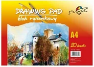 Szkolne artykuły papiernicze - Blok rysunkowy So Cool A4 20 kartek biały 90 gr - miniaturka - grafika 1