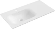 Umywalki - Mexen Vela umywalka wpuszczana w blat lewa 91 x 46,5 cm, biała mat - 25239001L - miniaturka - grafika 1