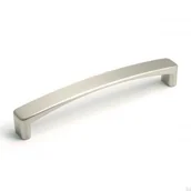 Zawiasy, okucia i inne akcesoria - Uchwyt meblowy podłużny 1666 128 Nikiel szczotkowany - miniaturka - grafika 1