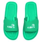 Klapki i japonki damskie - Kubota klapki damskie Rzep Pastelowo Zielone rozmiar 38 - miniaturka - grafika 1