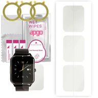 Akcesoria do smartwatchy - 3x Folia hydrożelowa MATOWA do Garett G26 - apgo Smartwatch Hydrogel MATTE Protection Ochrona na ekran smartwatcha - miniaturka - grafika 1