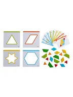 Puzzle - Haba Układanka "Colorful Shapes" - 2+ - miniaturka - grafika 1