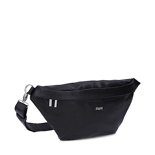 ZWEI Mademoiselle.M MH80 Crossbag czarna damska 40x17x9cm, czarny, CASUAL