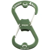 Sprzęt wspinaczkowy - Nite Ize Karabińczyk S-binner Oliwkowy - miniaturka - grafika 1