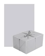 Opakowania i torebki na prezenty - Papier Do Pakowania Srebrny - miniaturka - grafika 1