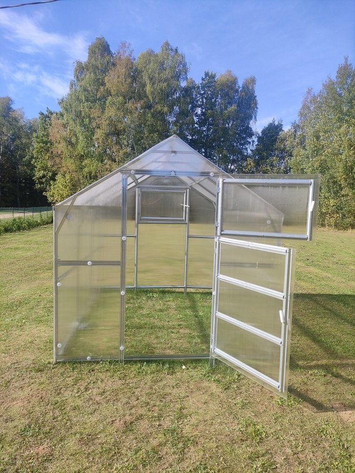 Szklarnia KLASIKA BERNARD 2,35x5 m z poliwęglanem 6 mm