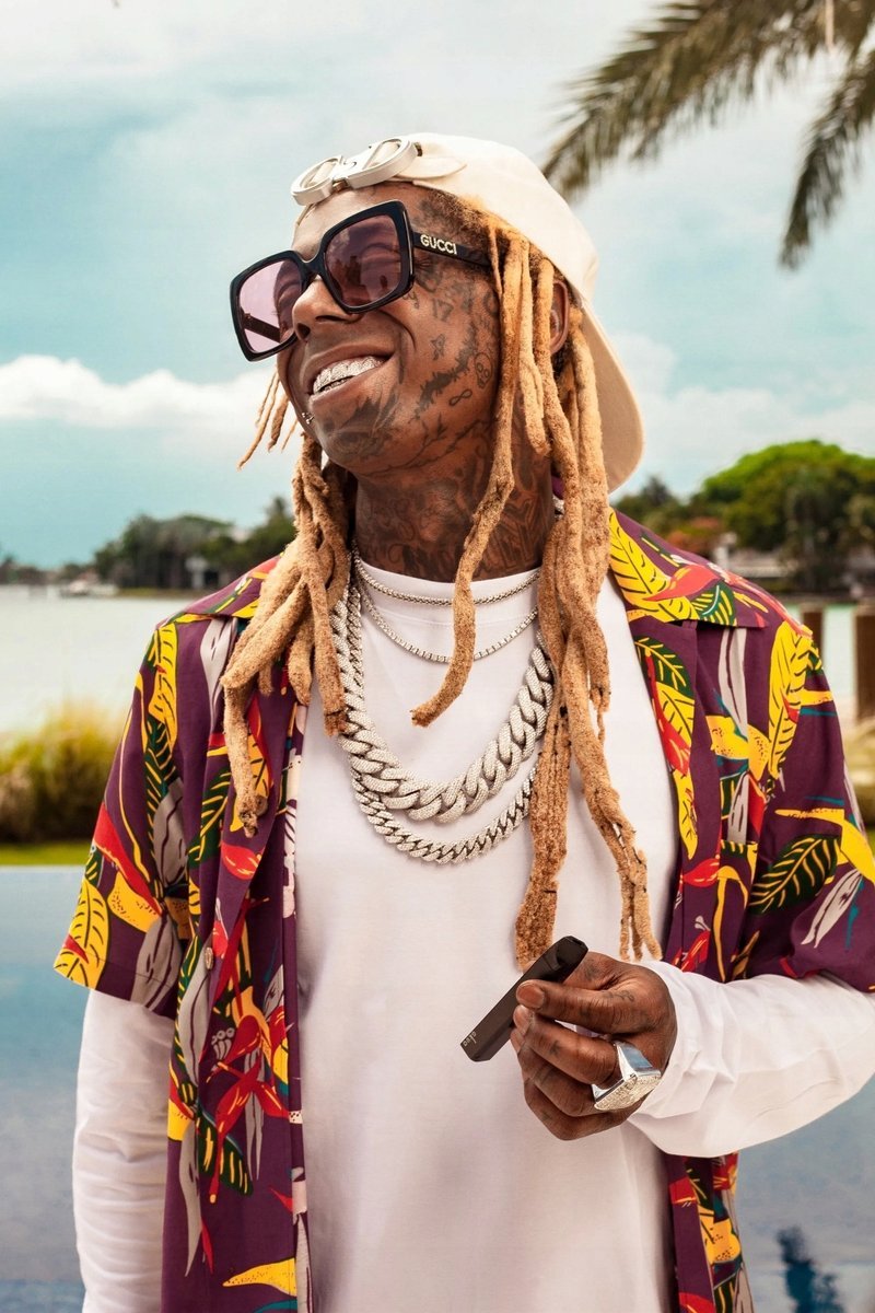 PODKŁADKA POD MYSZ Z Nadrukiem 22x18 cm Lil Wayne Raper Tekst Prezent