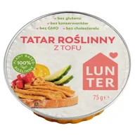 Produkty wegańskie i wegetariańskie - Lunter Tatar roślinny z tofu 75 g - miniaturka - grafika 1