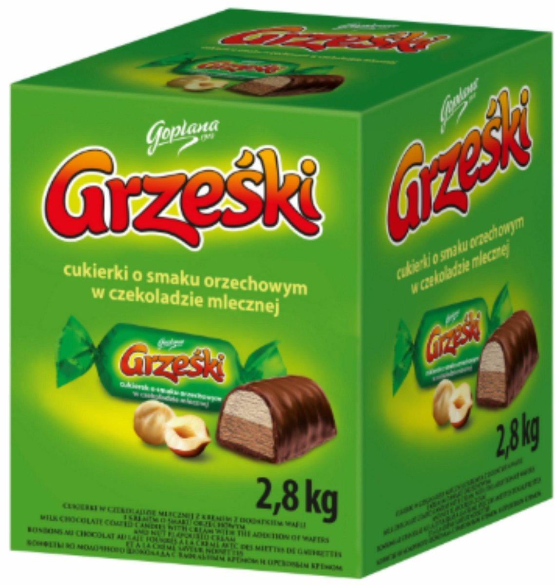 GRZEŚKI Orzechowy 2,8kg