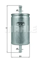 Filtry paliwa - Filtr paliwa Mahle KL 60 - miniaturka - grafika 1