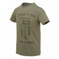 Odzież taktyczna i umundurowanie - T-Shirt Helikon-Tex (One is none) - Olive Green - miniaturka - grafika 1