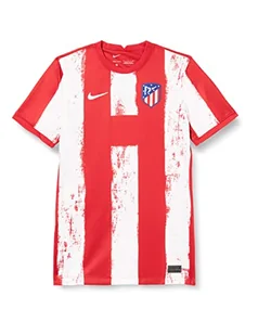 Nike Damska koszulka Atlético Madrid 2021/22 Stadium Home T-Shirt, Soar/Flügel Ivory, Large CV8174 - Koszulki i topy damskie - miniaturka - grafika 1