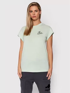 Koszulki i topy damskie - Replay T-Shirt W3328C.000.23120P Zielony Relaxed Fit - grafika 1