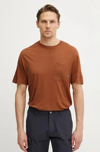 Icebreaker t-shirt sportowy Merino 150 Tech Lite kolor pomarańczowy wzorzysty IB0A56WH0B01 - Koszulki męskie - miniaturka - grafika 1