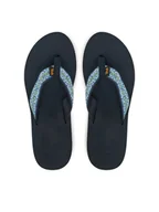 Klapki i japonki damskie - Teva Japonki Mush II 4198 Niebieski - miniaturka - grafika 1