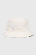 Czapki męskie - Tommy Hilfiger kapelusz bawełniany kolor biały bawełniany - miniaturka - grafika 1
