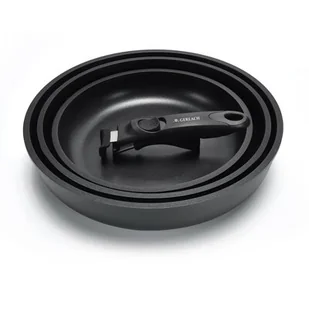 Mondex SMART Kpl.3szt patelnie aluminiowe Ilag 20/24/28cm odpinana rączka 994R GR5179-PROM - Patelnie - miniaturka - grafika 1