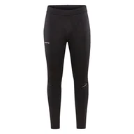 Spodnie sportowe męskie - Męskie Legginsy CRAFT ADV ESSENCE WARM WIND TIGHTS 2 M 1914114-999000 – Czarny - miniaturka - grafika 1