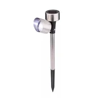 Lampy ogrodowe - Grundig lampa słoneczna ogrodowa 5,5x36,5cm szara twm_383303 - miniaturka - grafika 1