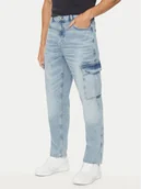 Spodnie męskie - Guess Jeansy 166573 Niebieski Regular Fit - miniaturka - grafika 1