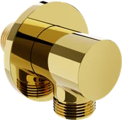 Akcesoria do armatury i ceramiki - Mexen Kai przyłącze kątowe, złote - 79341-50 - miniaturka - grafika 1