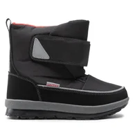 Buty dla chłopców - Śniegowce Garvalin 221852-A D Czarny - miniaturka - grafika 1
