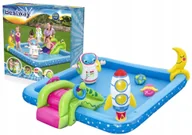 Place zabaw - Basen dla Dzieci Zjeżdżalnia Zabawki Plac Wodny Zabaw XL Bestway 53052 - miniaturka - grafika 1