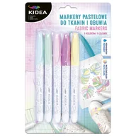 Markery permanentne - Derform MARKER DO TKANIN I OBUWIA 5KOL PAST KIDEA B/C MPOT5KA - miniaturka - grafika 1