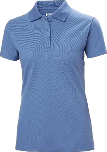 Women's HELLY HANSEN Manchester Polo T-shirt, light blue, M XL - Koszulki i topy damskie - miniaturka - grafika 1
