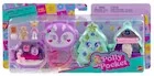 Polly Pocket Świąteczny zestaw kompaktowy 2-pak - Lalki dla dziewczynek - miniaturka - grafika 1