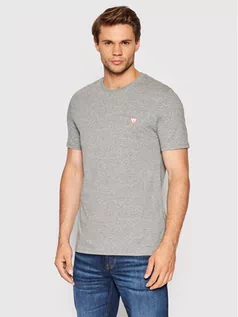Koszulki męskie - GUESS T-Shirt M2YI36 I3Z11 Szary Slim Fit - grafika 1
