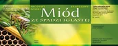 Akcesoria do hodowli zwierząt - Etykiety na Miód ze Spadzi Iglastej (100szt) E122 - miniaturka - grafika 1