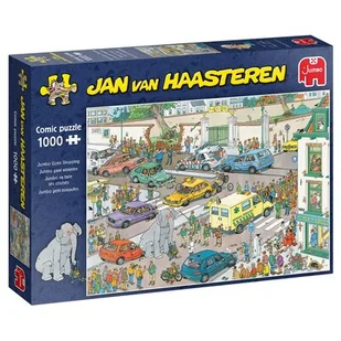 G3 Puzzle 1000 Haasteren Słoń na zakupach - Puzzle - miniaturka - grafika 1