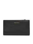 Portfele - Coccinelle Portfel damski 323282 Czarny - miniaturka - grafika 1