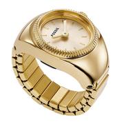 Zegarki damskie - Zegarek Fossil ES5246 w formie pierścionka w kolorze złotym - Natychmiastowa WYSYŁKA 0zł (DHL DPD INPOST) | Grawer 1zł | Zwrot 100 dni - miniaturka - grafika 1