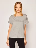 Koszulki i topy damskie - Napapijri T-Shirt Siccari NP0A4E3W1 Szary Regular Fit - miniaturka - grafika 1