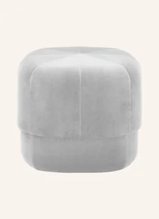 Normann Copenhagen Pufa Circus Z Aksamitu beige - Taborety i hokery - miniaturka - grafika 1